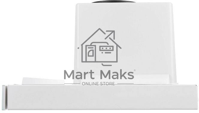 Вытяжка встраиваемая Maunfeld Ouse Touch Glass 60 белый, 60 см, 750 куб. м/ч, 48 дБ