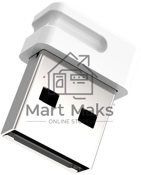 Флешка USB R/W R/W Netac U116 16Gb <NT03U116N-016G-30WH>, USB3.0, миниатюрная пластиковая белая