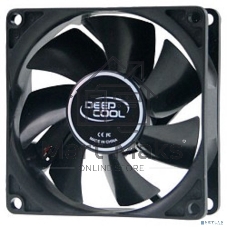 Вентилятор для корпуса DEEPCOOL XFAN 80 черный, 80 мм, 1800 об/мин, 20.3 дБ, Molex