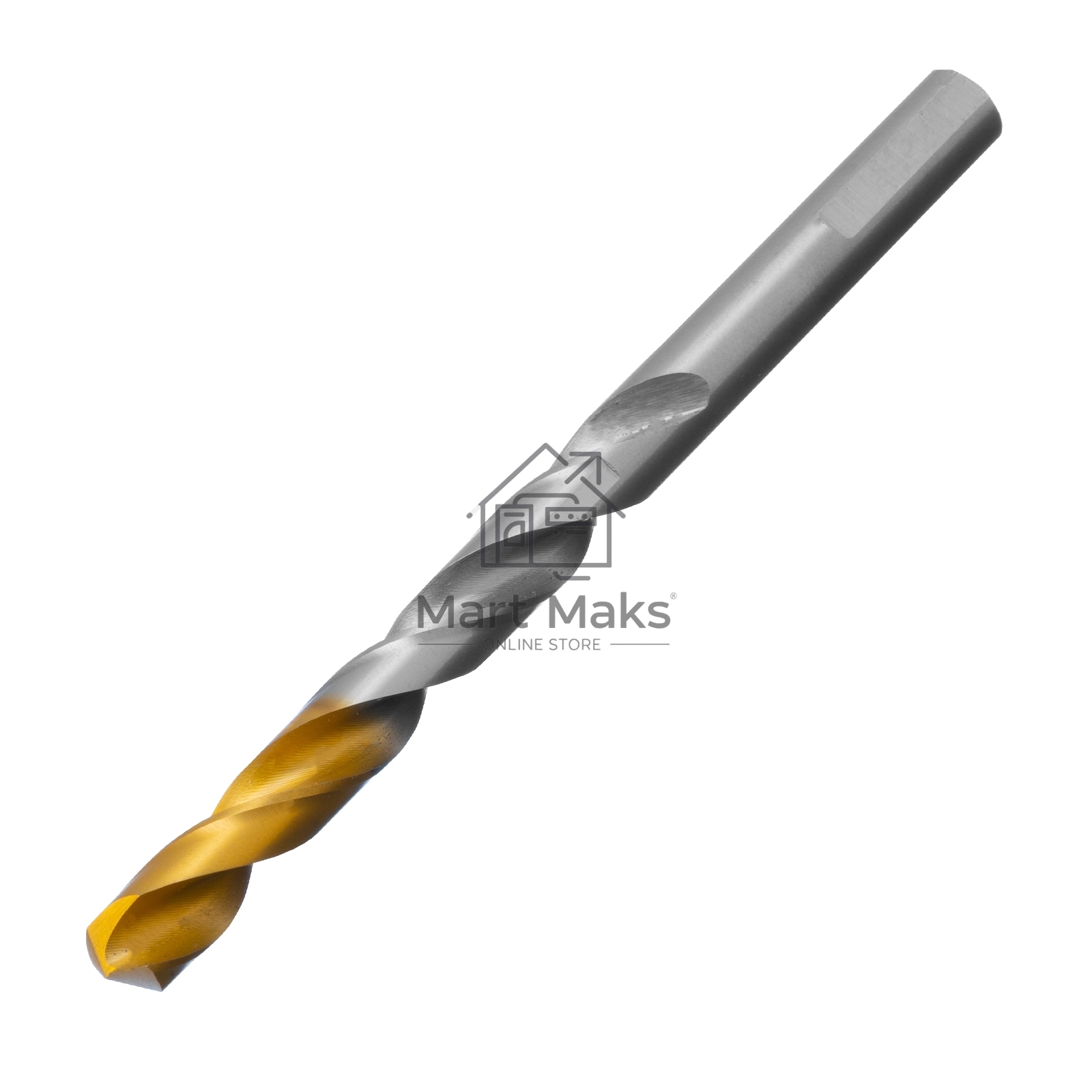 Сверло спиральное по металлу 8,5 x 117мм, Р6М5, Golden Tip Denzel