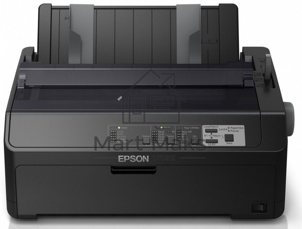 Принтер Epson FX-890II (C11CF37401), матричный A4, 9х2-игольный (80 колонок), высокоскоростной (735 cps), до 6 экземпляров одновременно (1 оригинал + 5 копий), ресурс ленты: 7,5 млн. символов, USB, LPT, для больших объемов печати