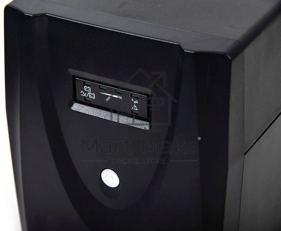 Источник бесперебойного питания RAPAN-UPS 2000 220В 2000В.А/1200Вт меандр АКБ 2х7А.ч интерактивный Бастион 735