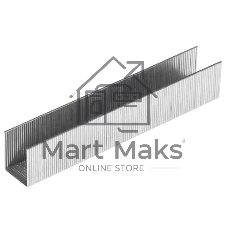 Скобы Matrix, 14 мм, для мебельного степлера, закаленные, тип 53, 1000 шт.