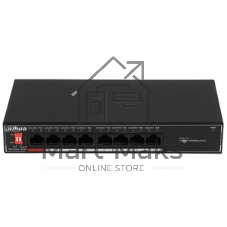 Коммутатор Dahua DH-SG1008LP, 8×1 Гбит/с, неуправляемый