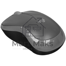 Мышь беспроводная Logitech M186 черный/серый, 1000 dpi, радиоканал, USB, кнопки - 3