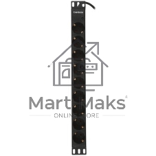 Блок розеток горизонтальный ExeGate ServerPro PDU-19H906 Al-9S-C14-2.5, 19