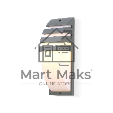 Уличный настенный архитектурный светильник ST5201 GR серый IP54 E27 max 40W 331*112*35