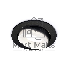 Комплект встраиваемого поворотного светильника Ambrella light XC7652084 SBK/FR черный песок/белый матовый MR16 GU5.3 (C7652, N7165)
