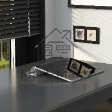 Накладка для розетки USB (перламутровый рифленый)