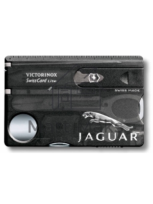 Швейцарская карта Victorinox SwissCard Lite (0.7333.T3) черный полупрозрачный коробка подарочная
