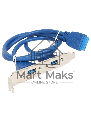 Кабель Gembird Планка в сист блок 2xUSB 3.0/20pin мат.платы (CC-USB3-RECEPTACLE )