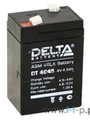 Батарея Delta DT 4045 (4V, 4.5Ah)