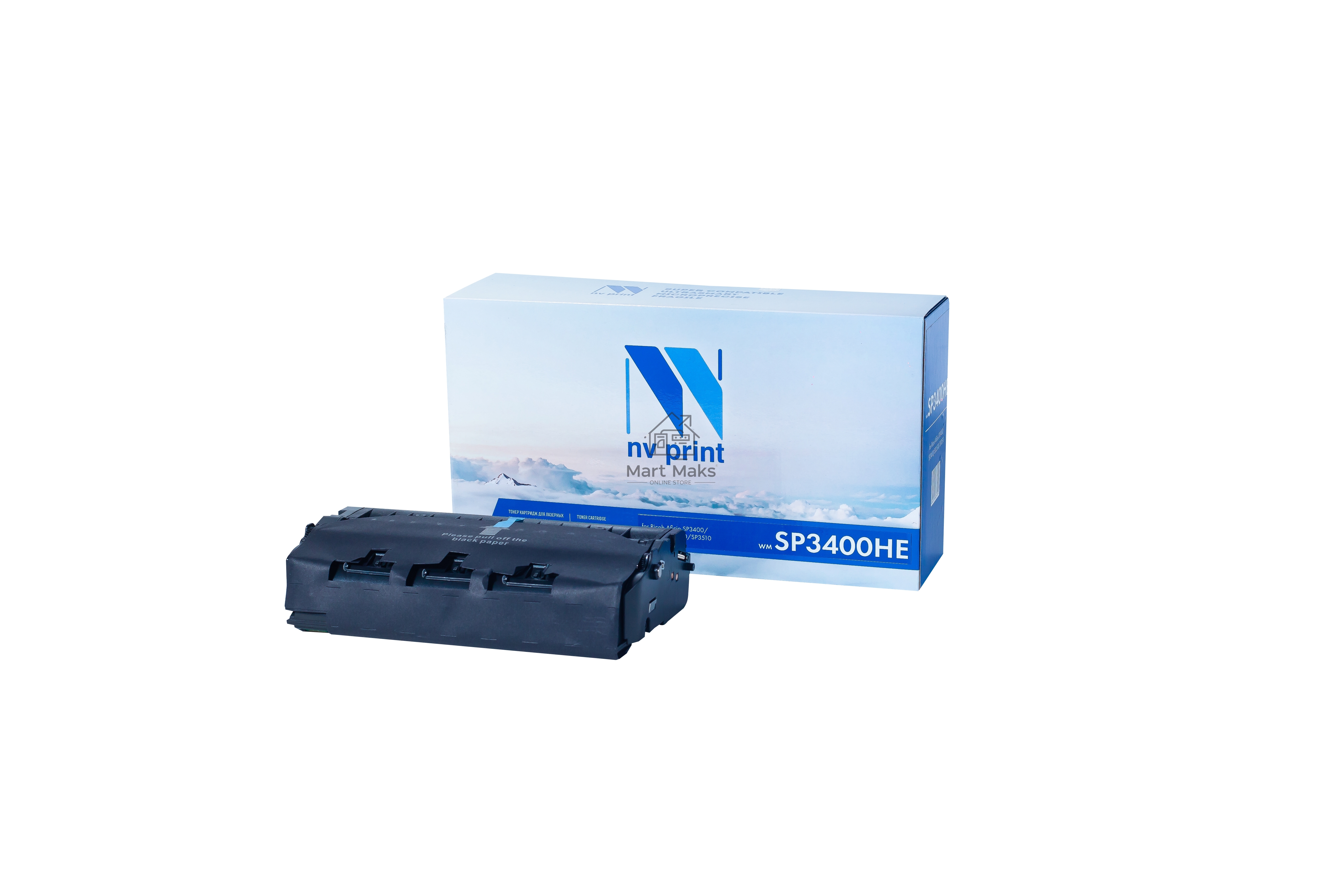 Картридж NVPrint совместимый NV-SP3400HE для Ricoh Aficio-SP3400/SP3410/SP3500/SP3510 (5000k)
