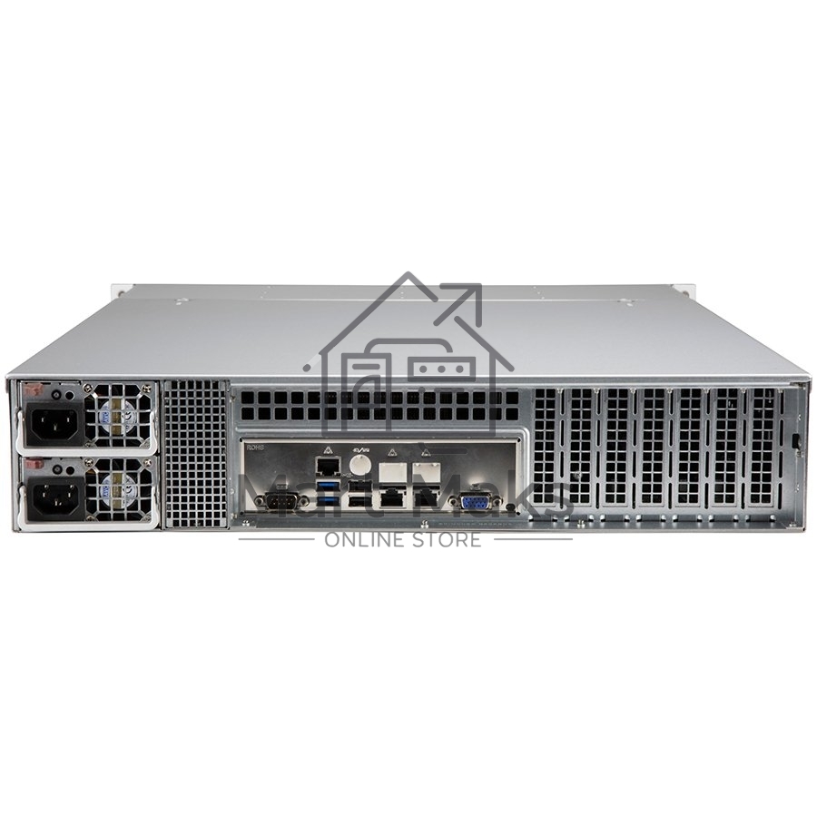 Компьютерный корпус Supermicro server chassis CSE-LA26E1C4-R609LP, 2U, 12x 3.5
