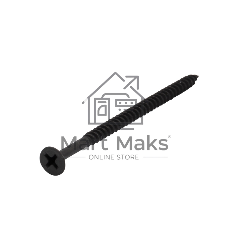 Саморез гипсокартон-металл KRANZ 4.2х75, короб (100 шт./уп.)