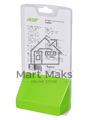 Мышь беспроводная Acer OMR040 черный, 1600 dpi, радиоканал, USB, кнопки - 6