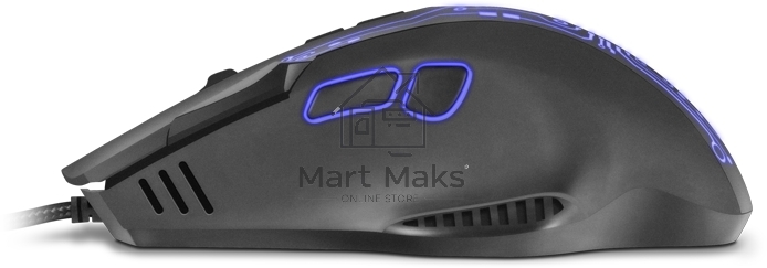 Мышь проводная SVEN RX-G715 черный, 3200 dpi, USB, кнопки - 8