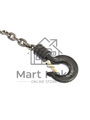 Таль цепная Matrix 0,5 т, h подъема 2,5 м, расстояние между крюками 240 мм