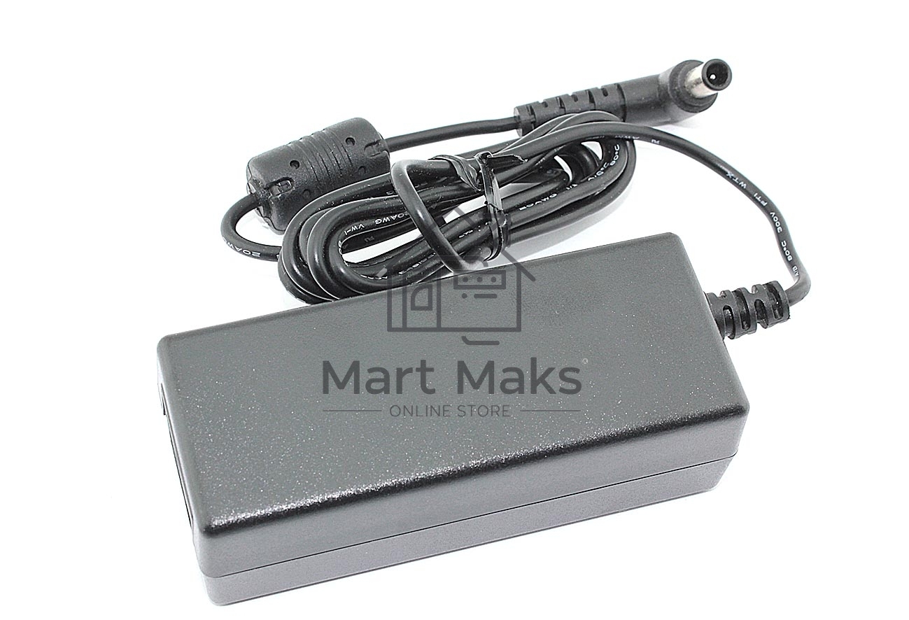 Блок питания для монитора LG 19V 2.1A (6,5 x 4,5 mm) черный