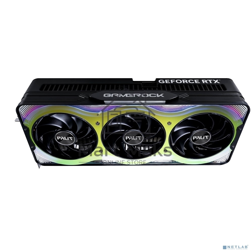 Видеокарта Palit PCI-E RTX5090 GAMEROCK NVIDIA GeForce RTX 5090 32Gb 512bit GDDR7 2295/30000 HDMIx1 DPx3 HDCP Ret