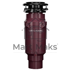 Измельчитель пищевых отходов Kuppersberg WSS 750 V, High-Tech, мощность 750 Вт, 3800-4200 об/мин, защита от перегрева, авто выключение, DC мотор, уровень шума 75 дБ, винный