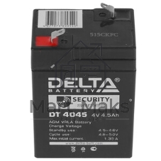 Батарея для ИБП Delta DT 4045 (4V, 4.5Ah)