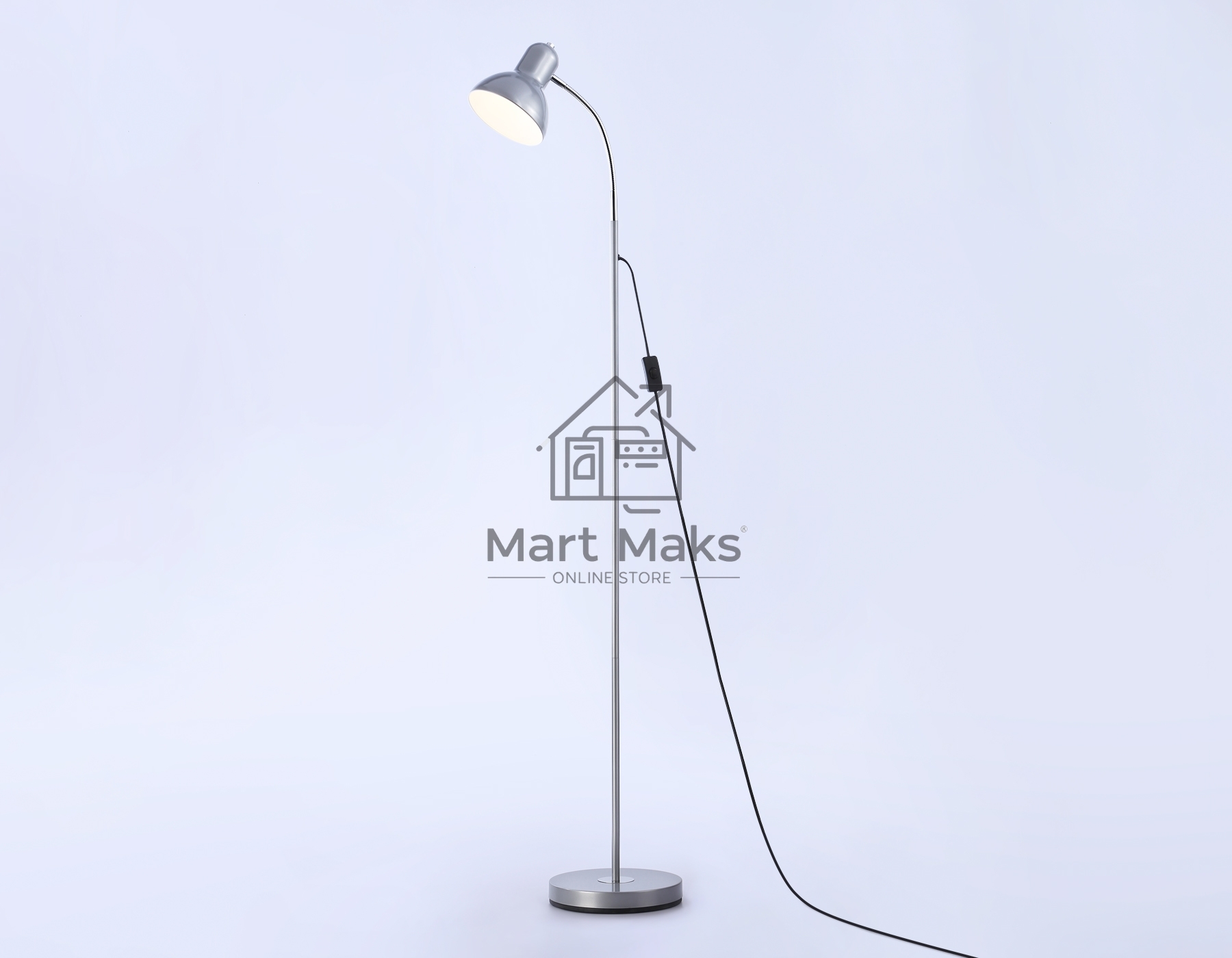 Светильник Ambrella light TR97658 SL серебро E27 max 40W D140*1450