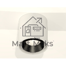 Светильник Ambrella Light XS7722002 SWH/PBK белый песок/черный полированный MR16 GU5.3 (C7722, N7031)
