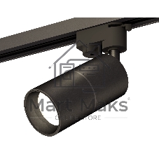 Светильник Ambrella light XT6302010 SBK/PBK черный песок/черный полированный MR16 GU5.3 (A2521, C6302, A2061, C6302, N6111)