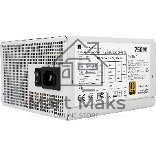 Блок питания ПК Thermalright, 750W 80+ Gold (ATX, 3.0, PCIe 5.0, Non-modular, 1x24(20+4)pin, 1xCPU 8(4+4)pin, 2xPCIe*2 8(6+2)pin, 5xSATA3, 1x12+4pin (12VHPWR PCIe 5.0 12+4pin 600mm), 3xMOLEX4pin, Active, 120x120mm, 150x140x86mm, APFC, white)