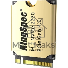 Накопитель SSD Kingspec SSD XF-1TB 2230, 1024GB, M.2(22x30mm), NVMe, PCIe 4.0 x4, R/W 5000/4400MB/s, IOPs н.д./н.д., TBW 1200, DWPD 1.07 (3 года)