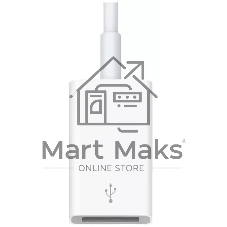Адаптер Apple MJ1M2ZM/A USB-USB-C белый 0.11м (MJ1M2FE/A)