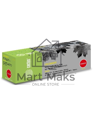Картридж лазерный Cactus CS-C045HY желтый (2200 стр.) для Canon LBP 611Cn/613Cdw/631Cn/633Cdw/635Cx