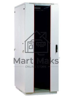 Шкаф коммутационный ЦМО ШТК-М-42.8.8-1ААА 42U 800x820мм пер.дв.стекл задн.дв.стал.лист 2 бок.пан. направл.под закл.гайки 500кг серый