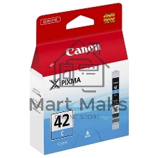 Картридж струйный CLI-42C (6385B001) для Canon PIXMA PRO-100, голубой, 600 стр.