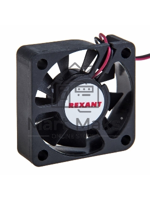 Вентилятор для корпуса Rexant RХ 4010MS 12VDC черный, 40 мм, 4800 об/мин, 20 дБ, 2 pin Вентилятор для корпуса Rexant RХ 4010MS 12VDC черный, 40 мм, 4800 об/мин, 20 дБ, 2 pin