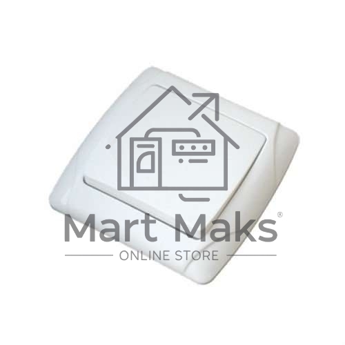 Выключатель 1-кл. СП Маргарита 10А IP20 бел. Universal М0021