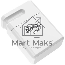 Флешка USB Netac U116 32 Gb NT03U116N-032G-30WH, USB 3.0, миниатюрная пластиковая белая