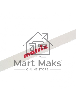 Полотна для электролобзика Matrix по металлу, 3 шт.T318AF, 110 x 1,2 мм, Bimetal