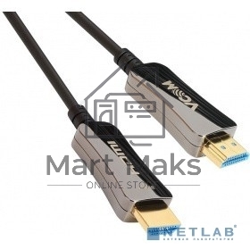 Активный оптический кабель HDMI 19M/M,ver. 2.0, 4K@60 Hz 80m VCOM <D3742A-80M>