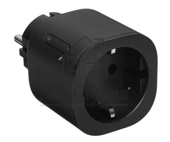 Умная розетка Yandex Matter EUBT Wi-Fi черный (YNDX-00540BLK)