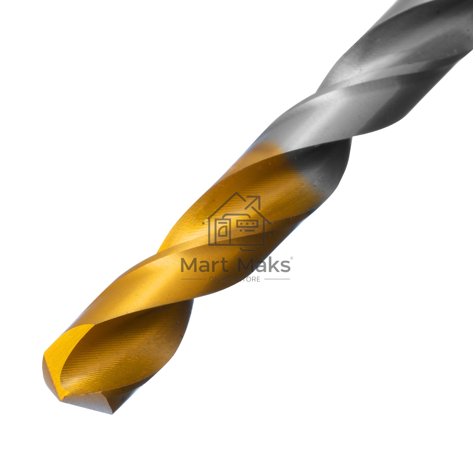 Сверло спиральное по металлу 8,5 x 117мм, Р6М5, Golden Tip Denzel