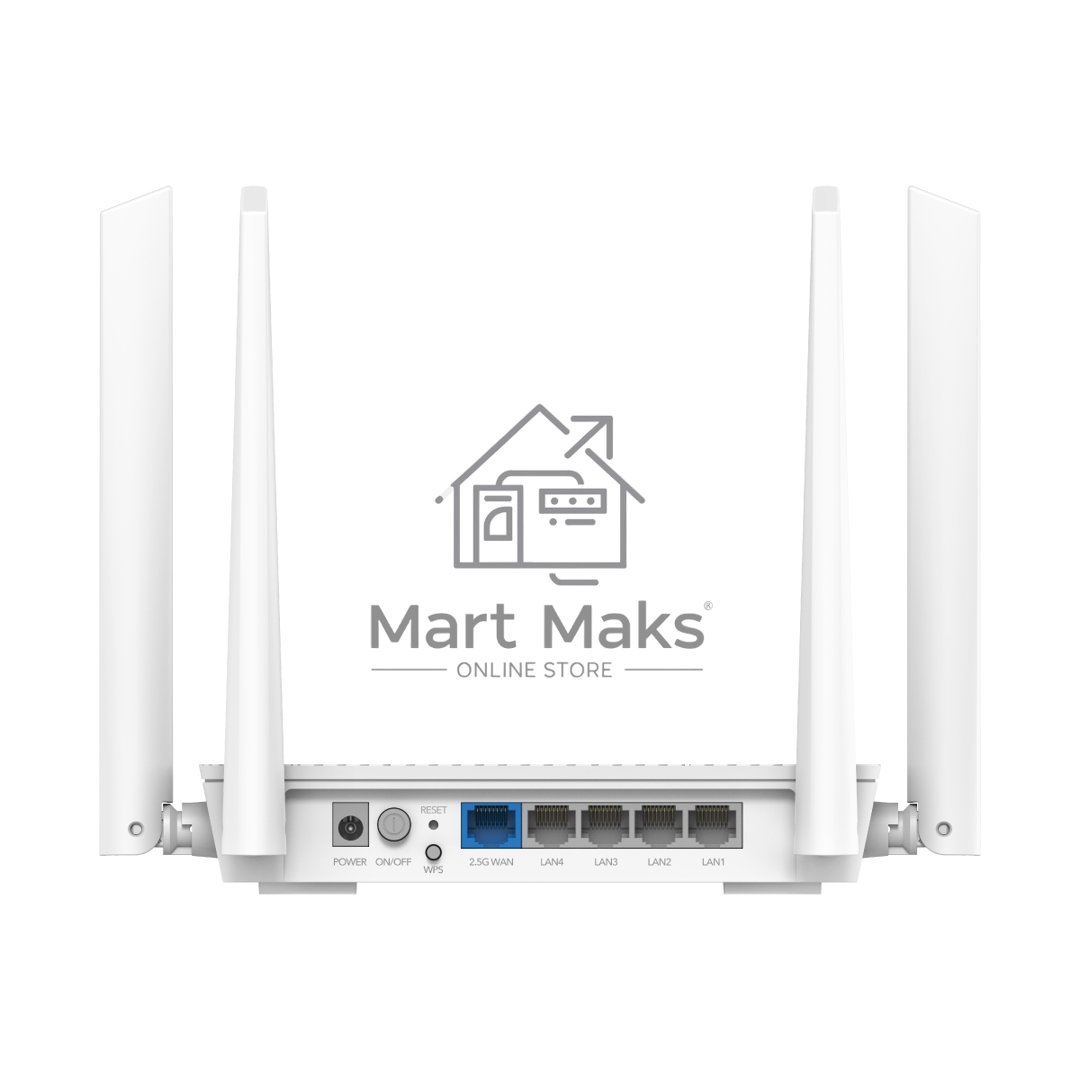 Роутер беспроводной Cudy WR3000H AX3000 100/1000/2500BASE-T