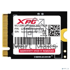 Накопитель SSD NVMe ADATA XPG GAMMIX S55, 512Gb, PCIe 4.0 x4, 2230, R/W 5000/3000 Мбайт/сек