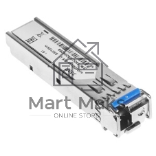 SFP-трансивер D-Link 330R/10KM/A1B WDM с 1 портом 1000Base-BX-U (Tx:1310 нм, Rx:1550 нм) для одномодового оптического кабеля (до 10 км, разъем Simplex LC)