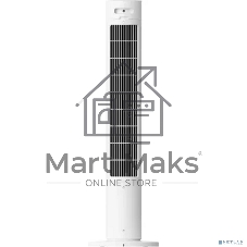 Вентилятор Xiaomi Smart Tower Fan 2 белый, напольный, 24 Вт, 4 скорости, 29 см