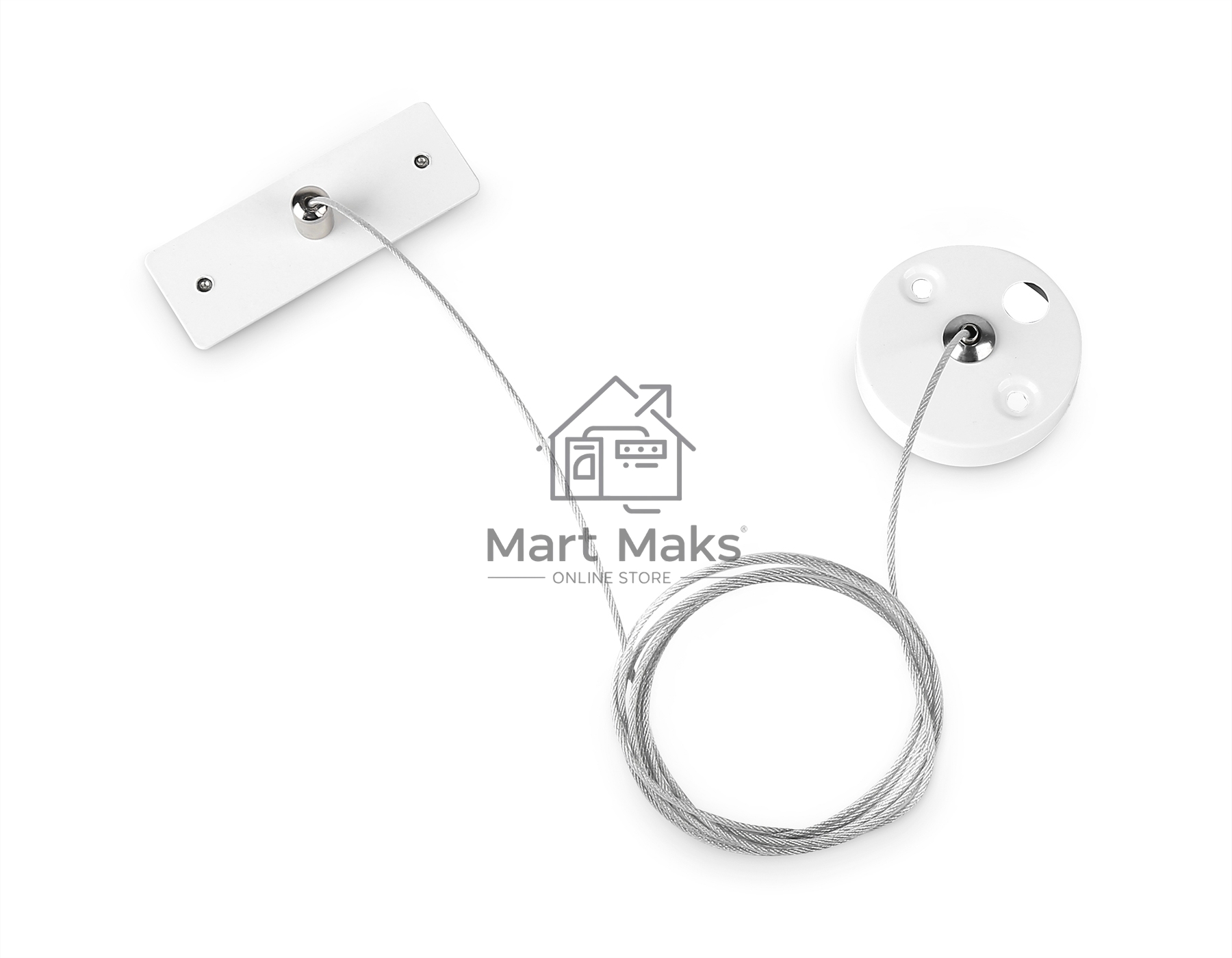 GL1090 WH белый подвес для накладного шинопровода Magnetic 220V 1.5м