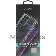 Чехол (клип-кейс) BoraSCO для Xiaomi Poco M6 4G Bumper Case прозрачный