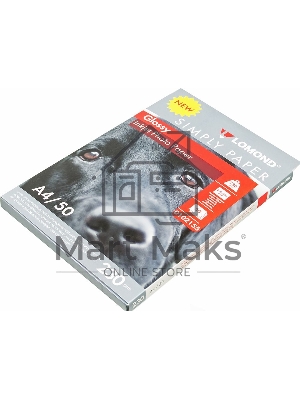 Фотобумага Lomond Simply 0102155 A4/230г/м2/50л./белый CIE148% глянцевое для струйной печати