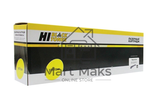 Тонер-картридж Hi-Black (HB-TK-8115Y) для Kyocera-Mita Ecosys M8124cidn/M8130cidn, Y, 6K